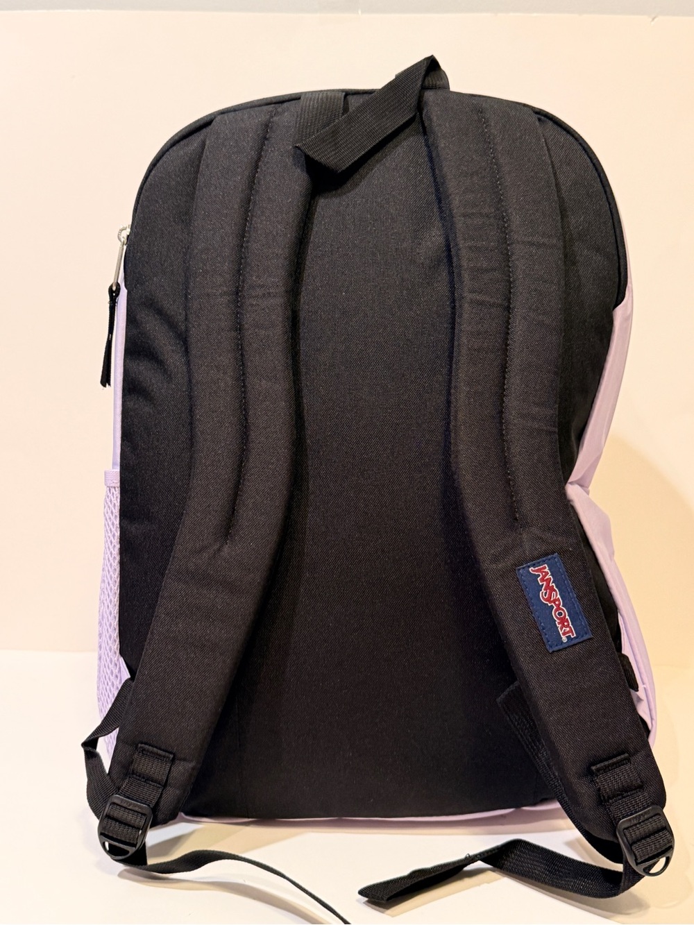 Jansport Lavender Backpack with Black Accents - Picture 7 of 16